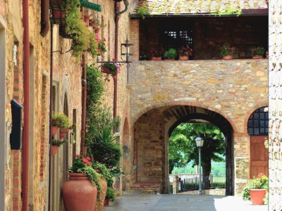 Chianti village of San Donato in Poggio