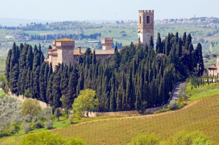 The photogenic Tuscan abbey known as Badia a Passignano