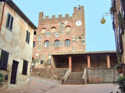 Certaldo old town, home of Boccaccio