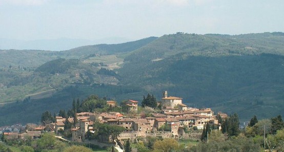 Montefioralle near Greve in Chianti, Tuscany