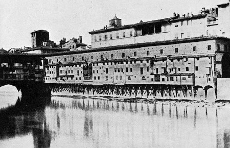 Vasari Corridor in the 19th century